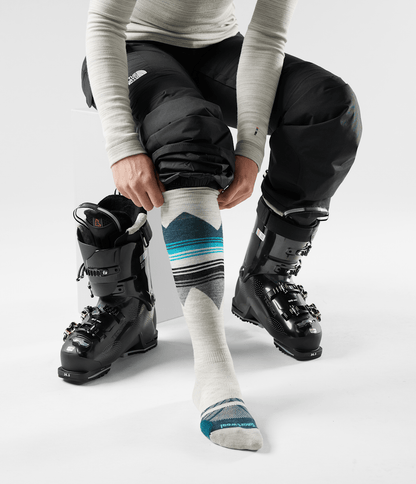The North Face TNF X Smartwool Women's Ski Targeted Cushion Pattern OTC Socks