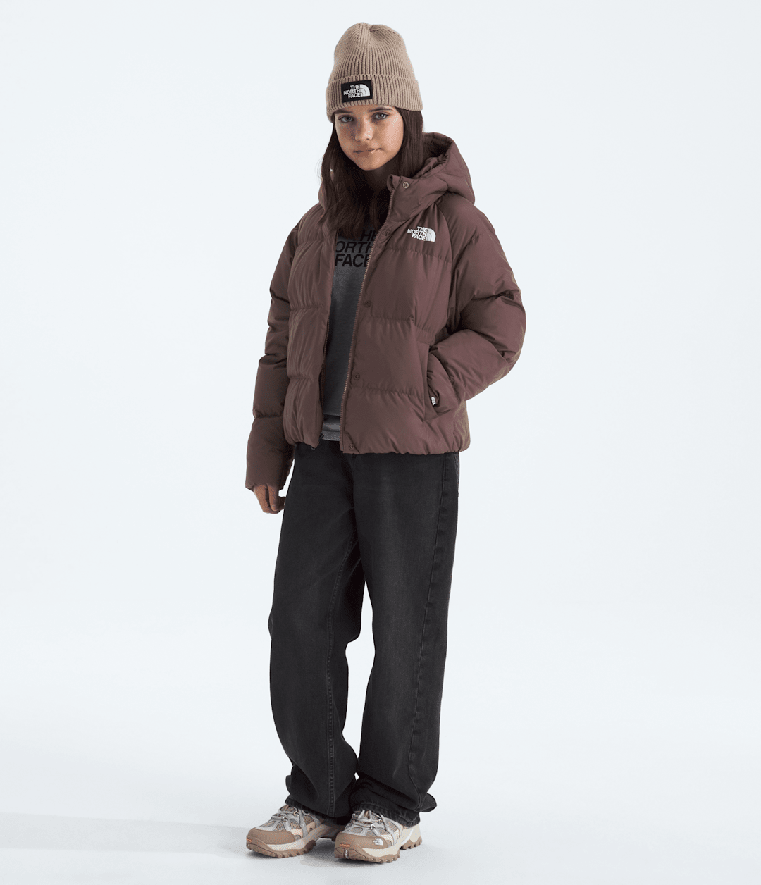 The North Face Girls’ North Down Hooded Jacket