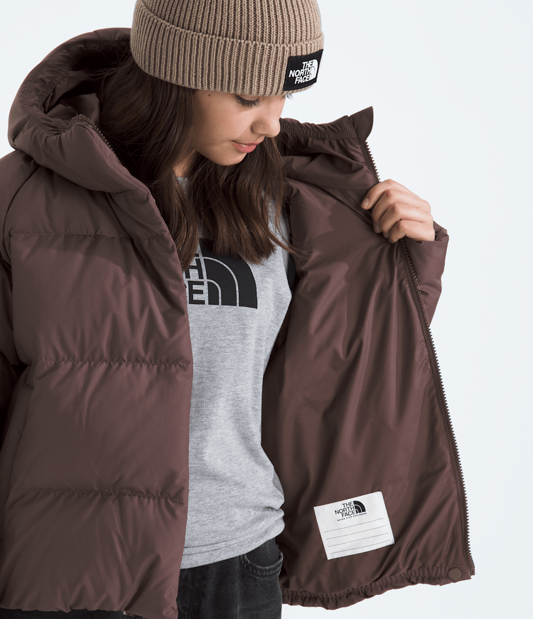 The North Face Girls’ North Down Hooded Jacket