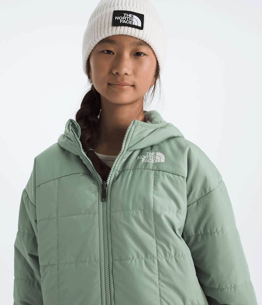 The North Face Girls’ Reversible Shasta Short Parka