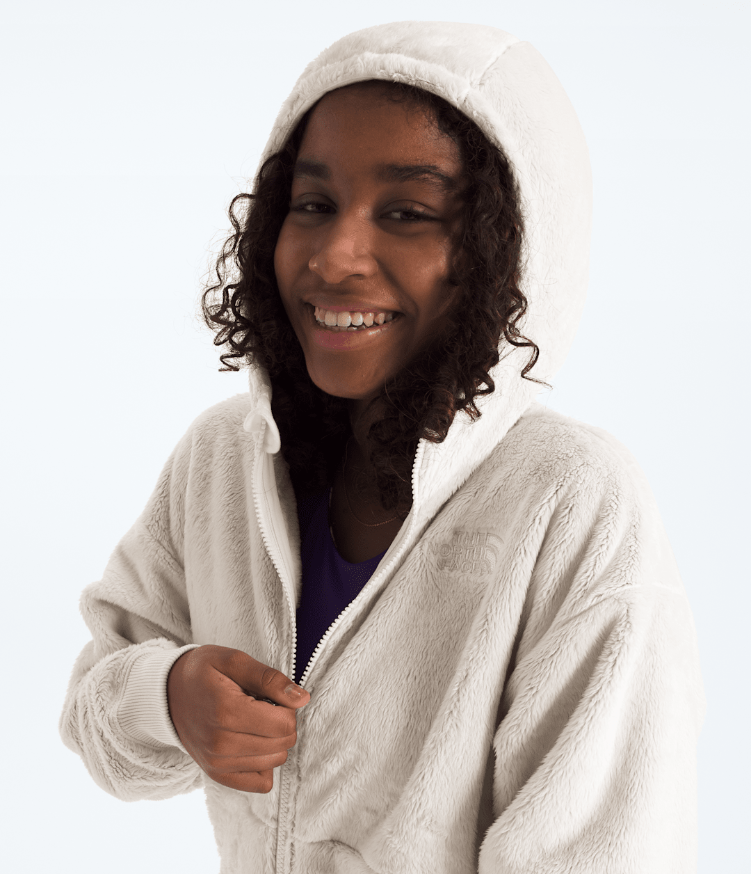 The North Face Girls’ Osito Full-Zip Hoodie