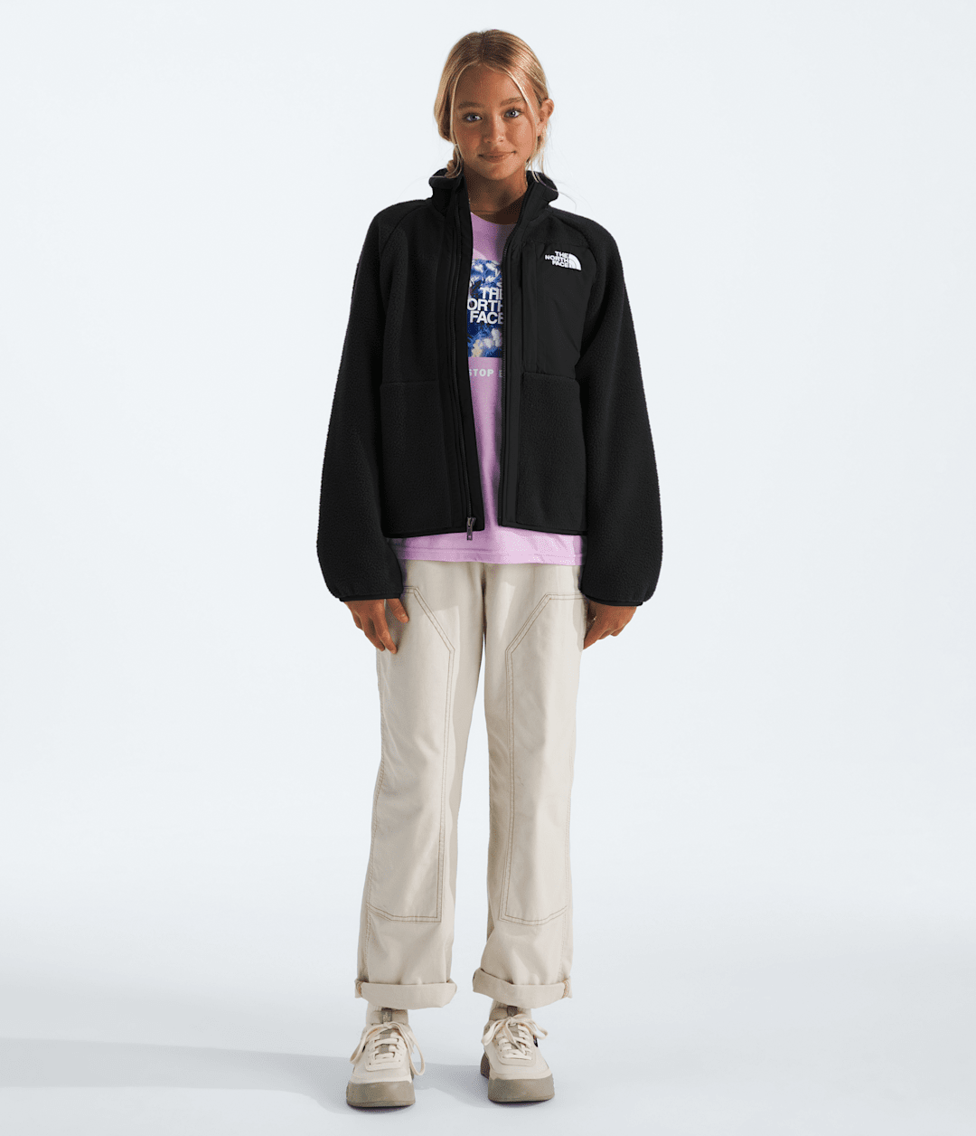 The North Face Girls’ Yumiori Full-Zip Jacket