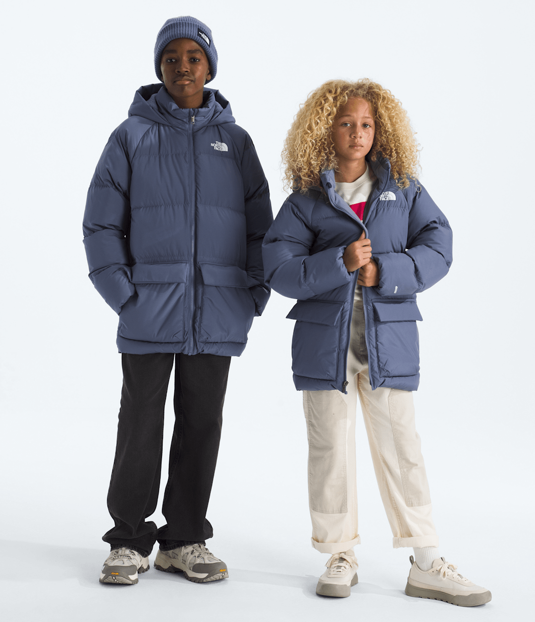 The North Face Boys’ & Girls’ North Down Fleece-Lined Short Parka