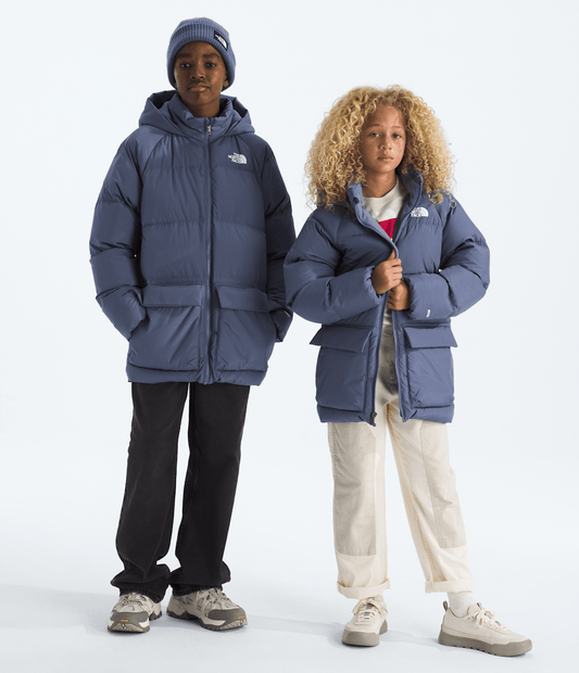 The North Face Boys’ & Girls’ North Down Fleece-Lined Short Parka