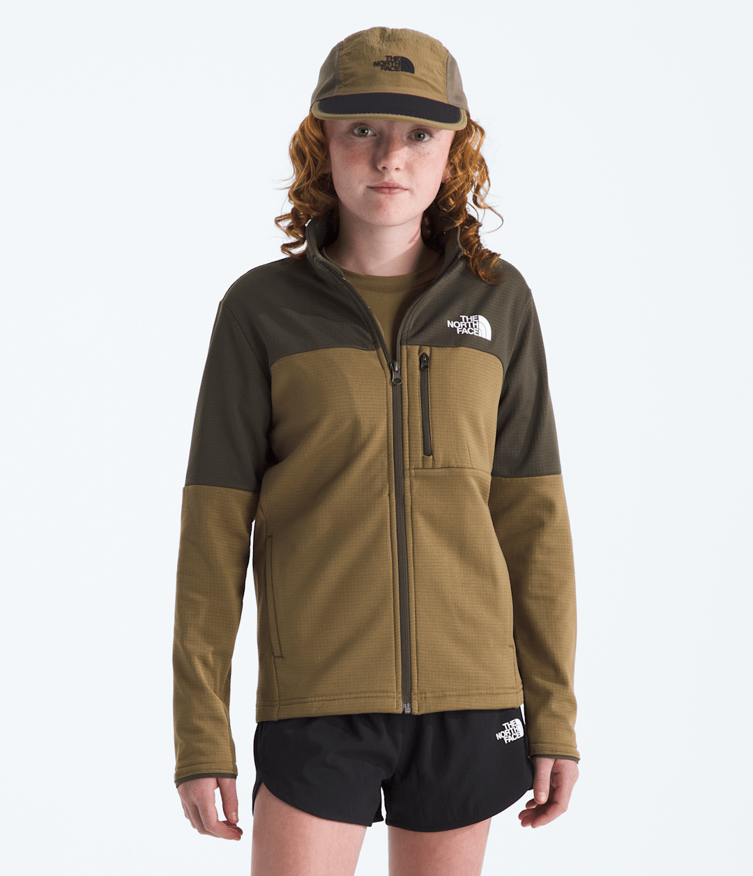 The North Face Boys’ & Girls’ Hike Mid Layer Full-Zip