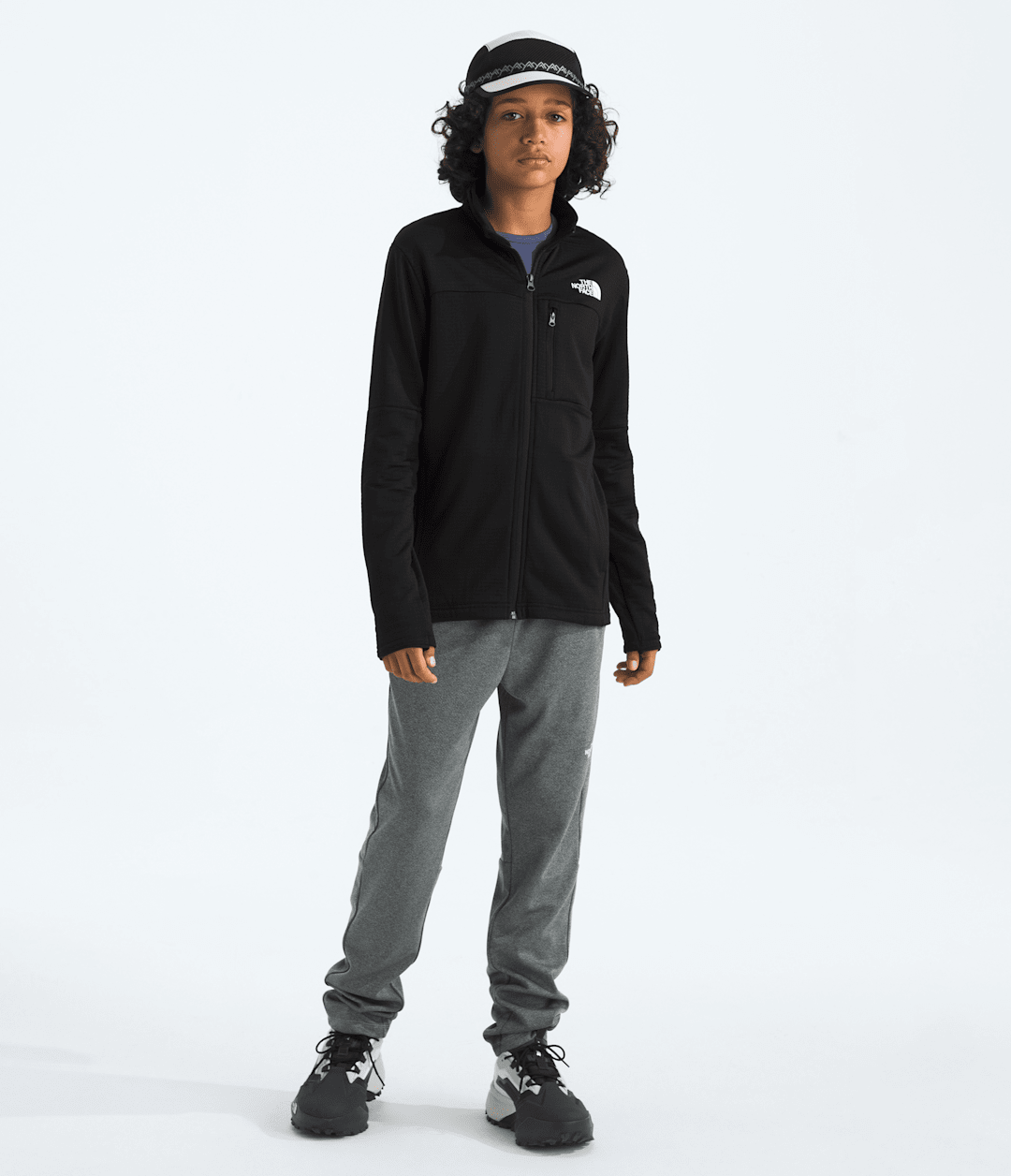 The North Face Boys’ & Girls’ Hike Mid Layer Full-Zip