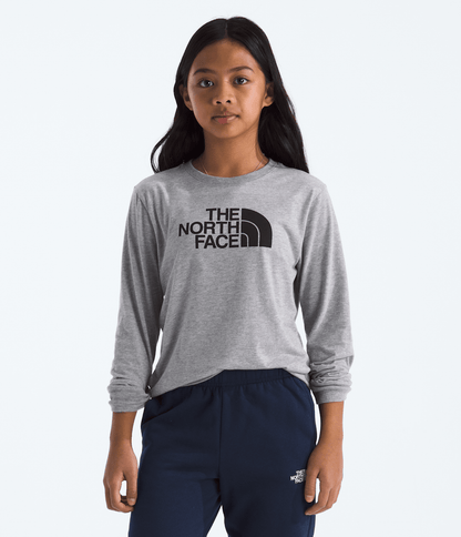 The North Face Boys’ & Girls’ Evolution Half Dome Long-Sleeve Tee