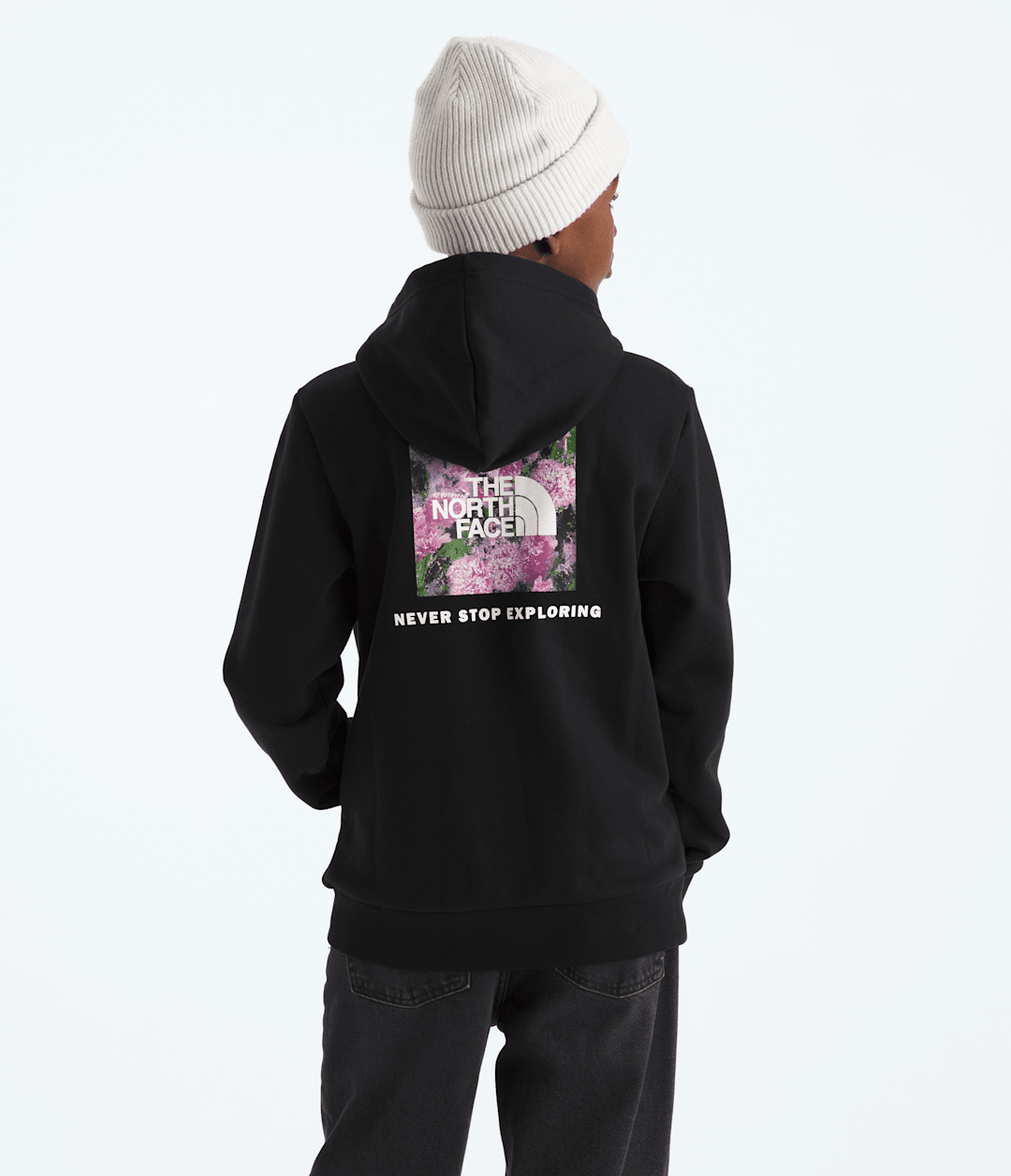 The North Face Boys’ & Girls’ Evolution Box NSE Pullover Hoodie—Graphic