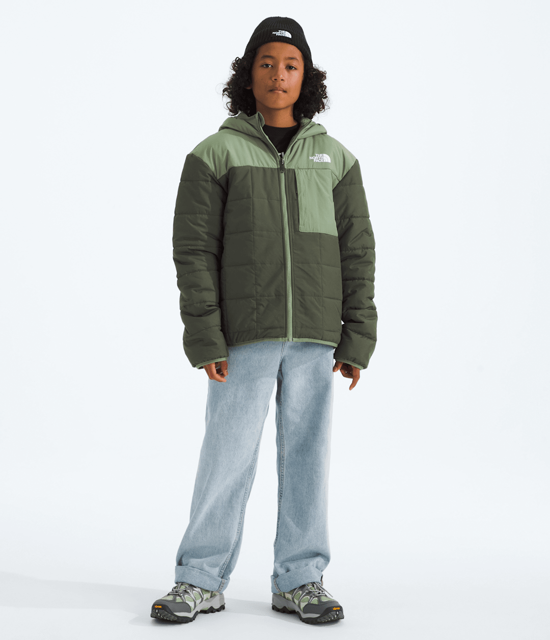 The North Face Boys’ Reversible Shasta Full-Zip Hooded Jacket