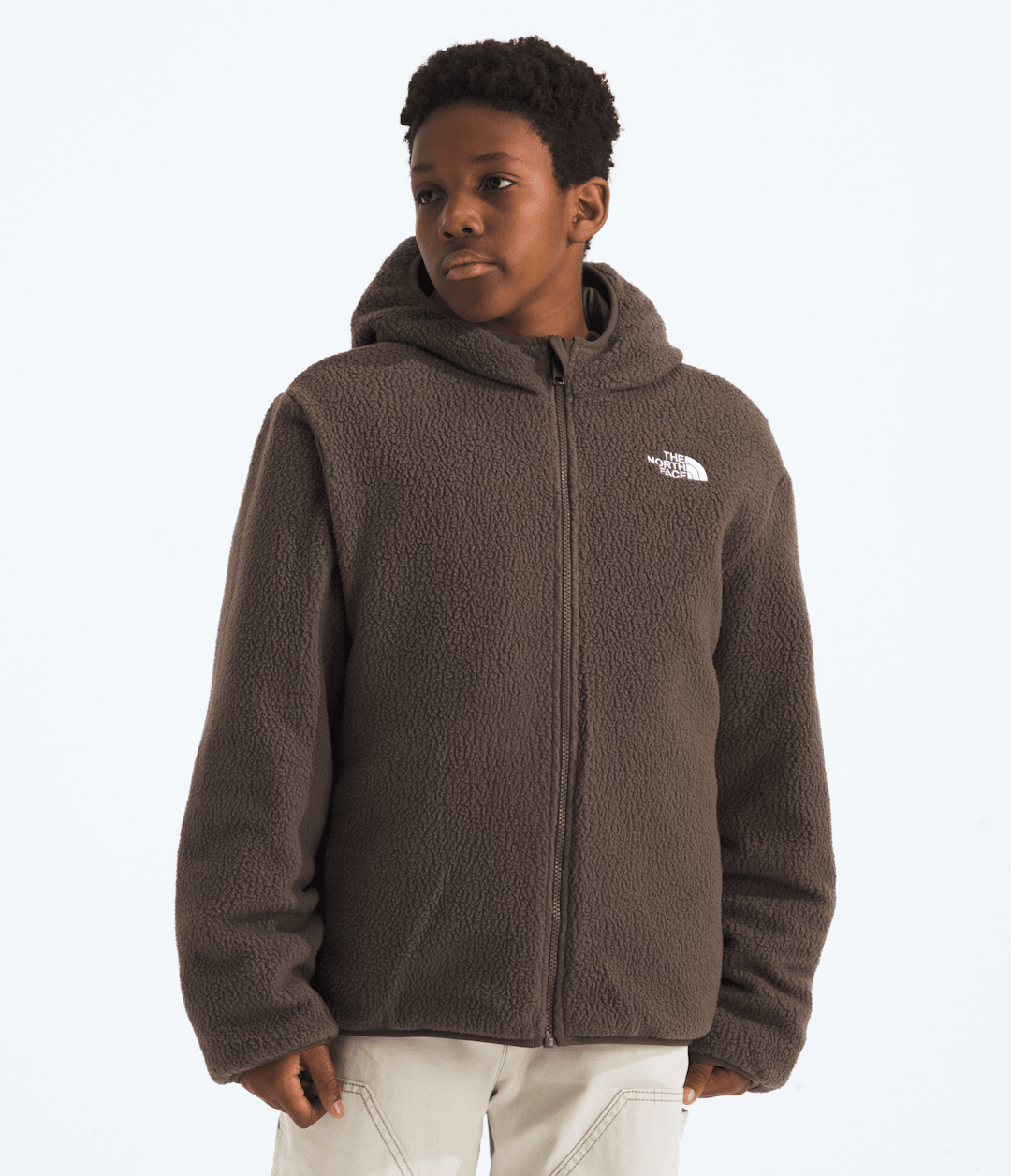 The North Face Boys’ Reversible Shasta Full-Zip Hooded Jacket