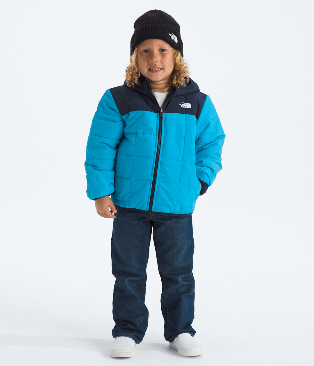 The North Face Kids’ Reversible Shasta Full-Zip Hooded Jacket