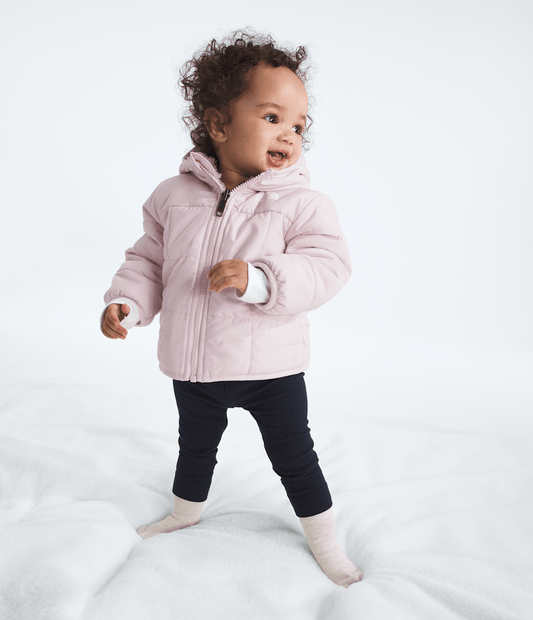 The North Face Baby Girls’ Reversible Shasta Full-Zip Hooded Jacket