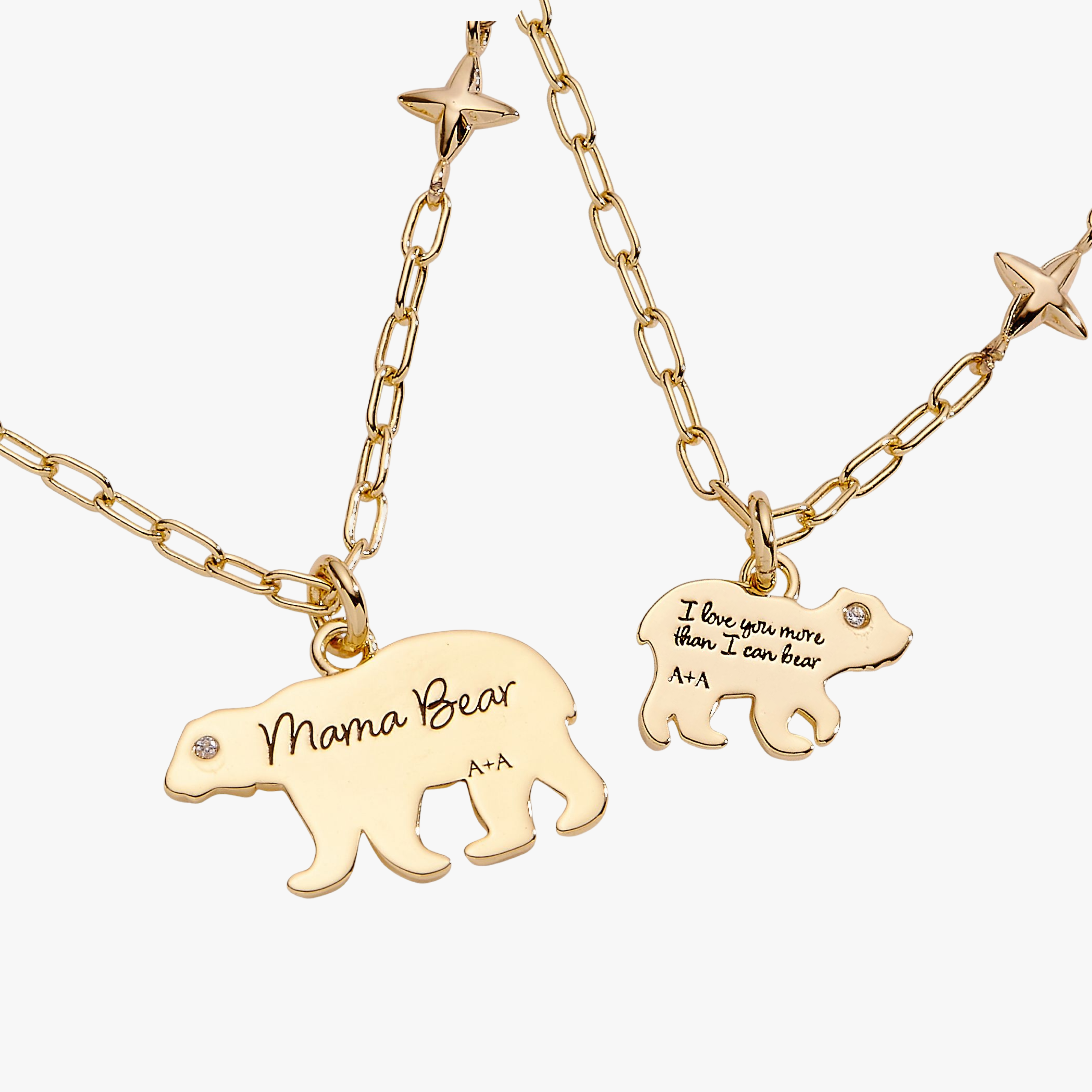 Mama Bear and Cub Necklace Bundle  | Alex and Ani