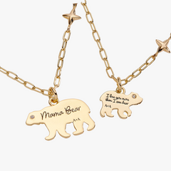 Mama Bear and Cub Necklace Bundle  | Alex and Ani