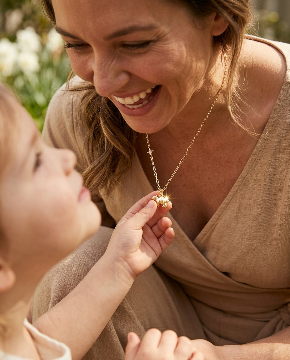 Mama Bear and Cub Necklace Bundle  | Alex and Ani