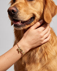 Golden Retriever Bracelet Two Tone | Alex and Ani
