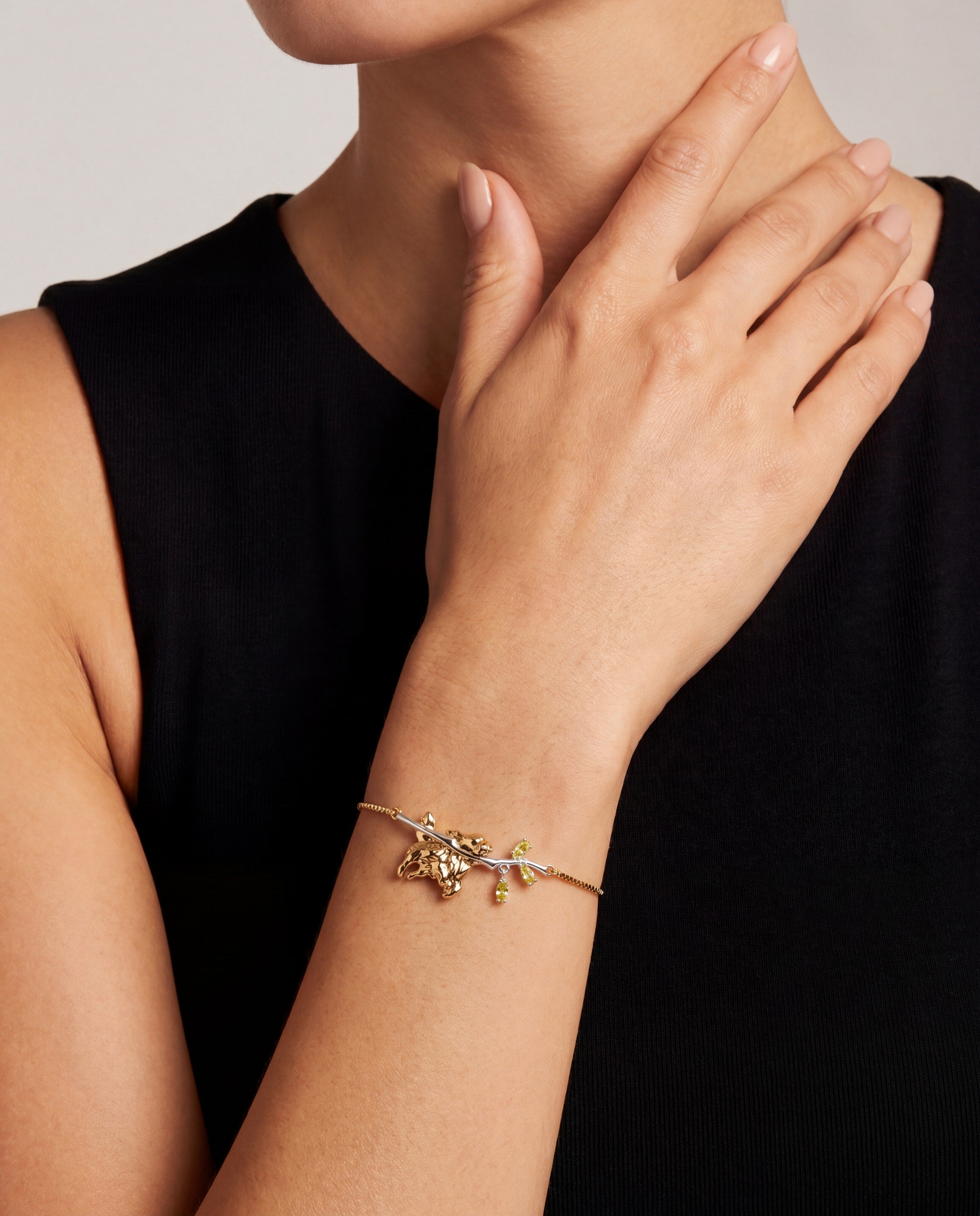 Golden Retriever Bracelet Two Tone | Alex and Ani