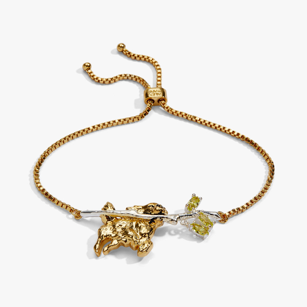 Golden Retriever Bracelet Two Tone | Alex and Ani