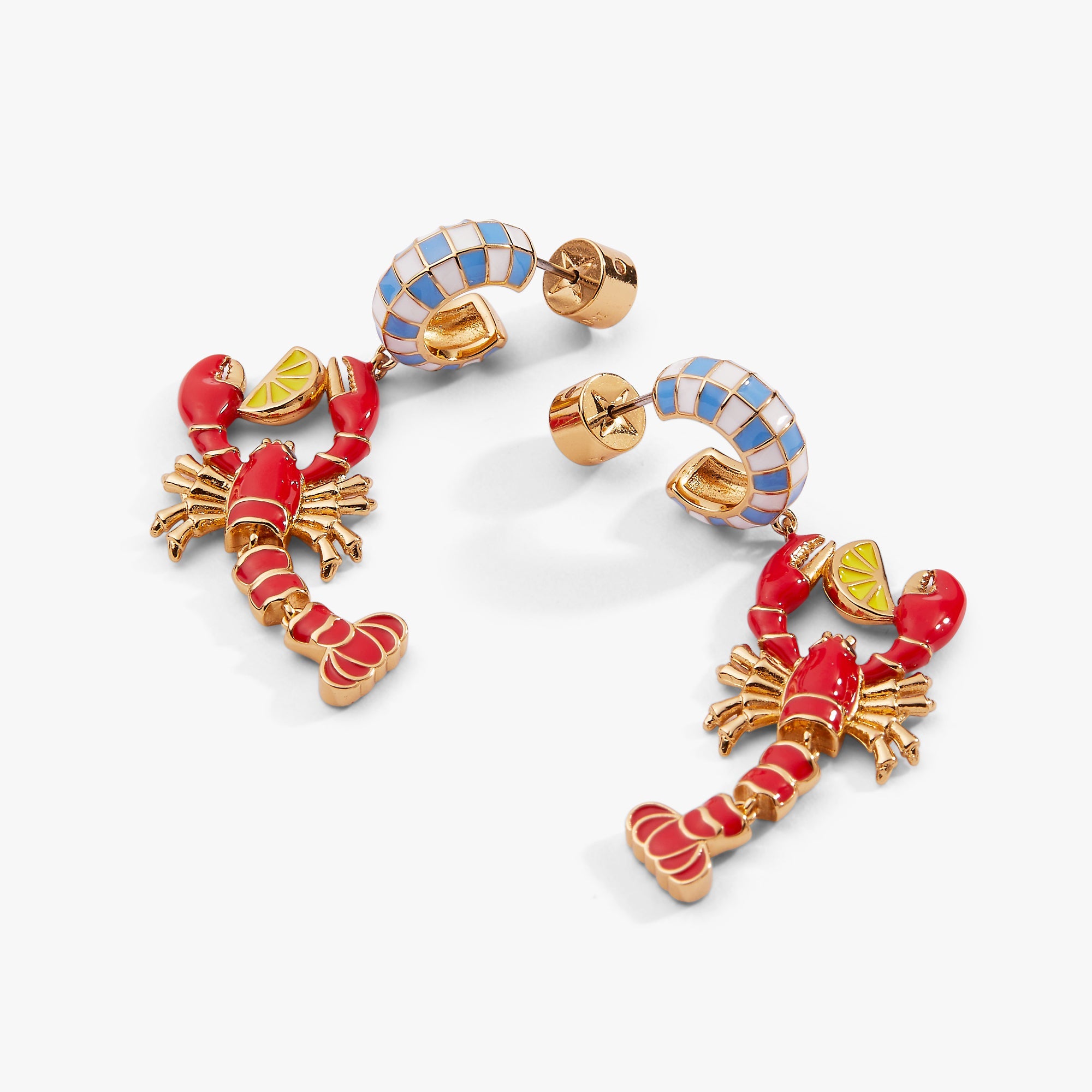Lobster Boil Statement Earring Gold | Alex and Ani