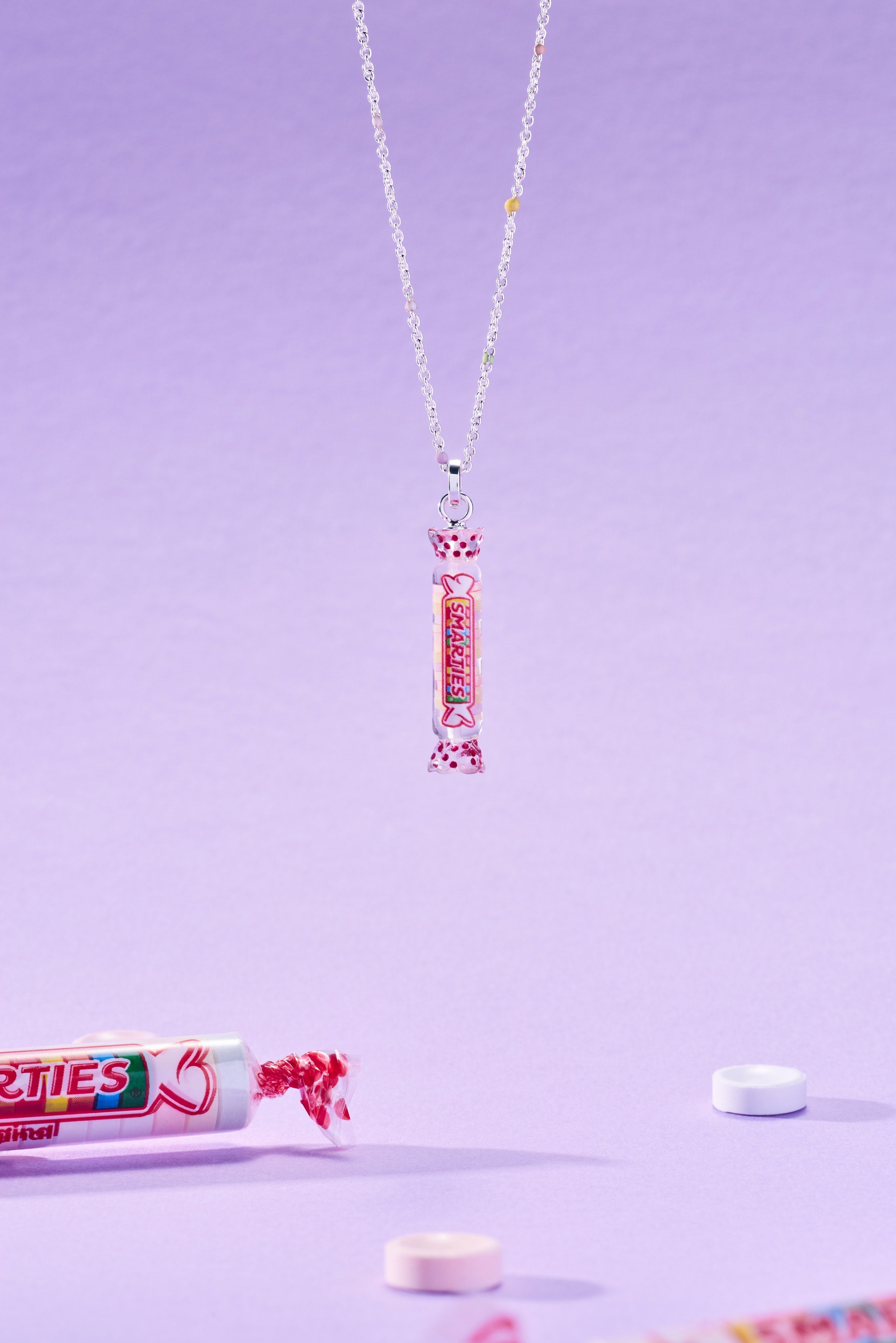Smarties® Pendant Necklace Silver | Alex and Ani