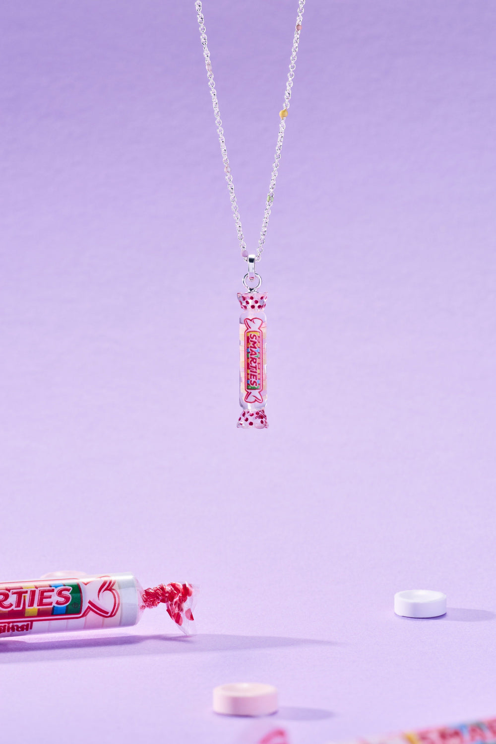 Smarties® Pendant Necklace Silver | Alex and Ani