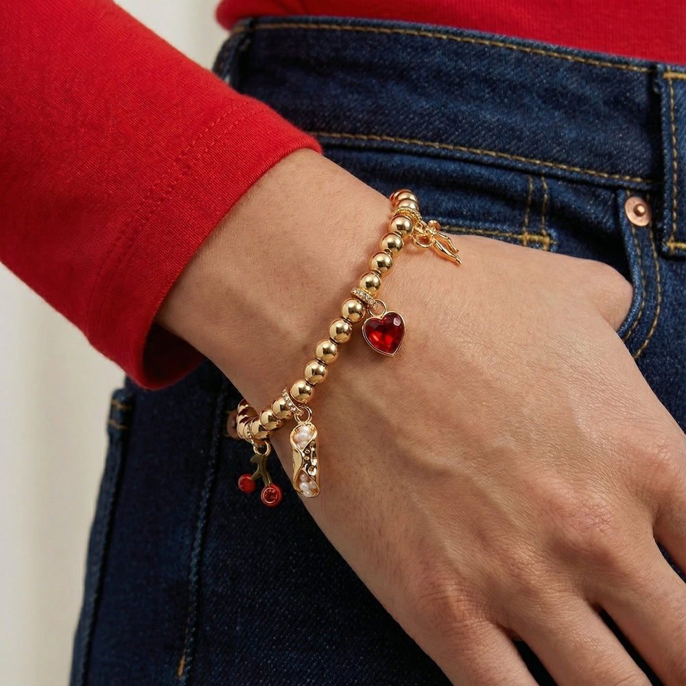 There Cannoli Be You Charm Stretch Gold | Alex and Ani
