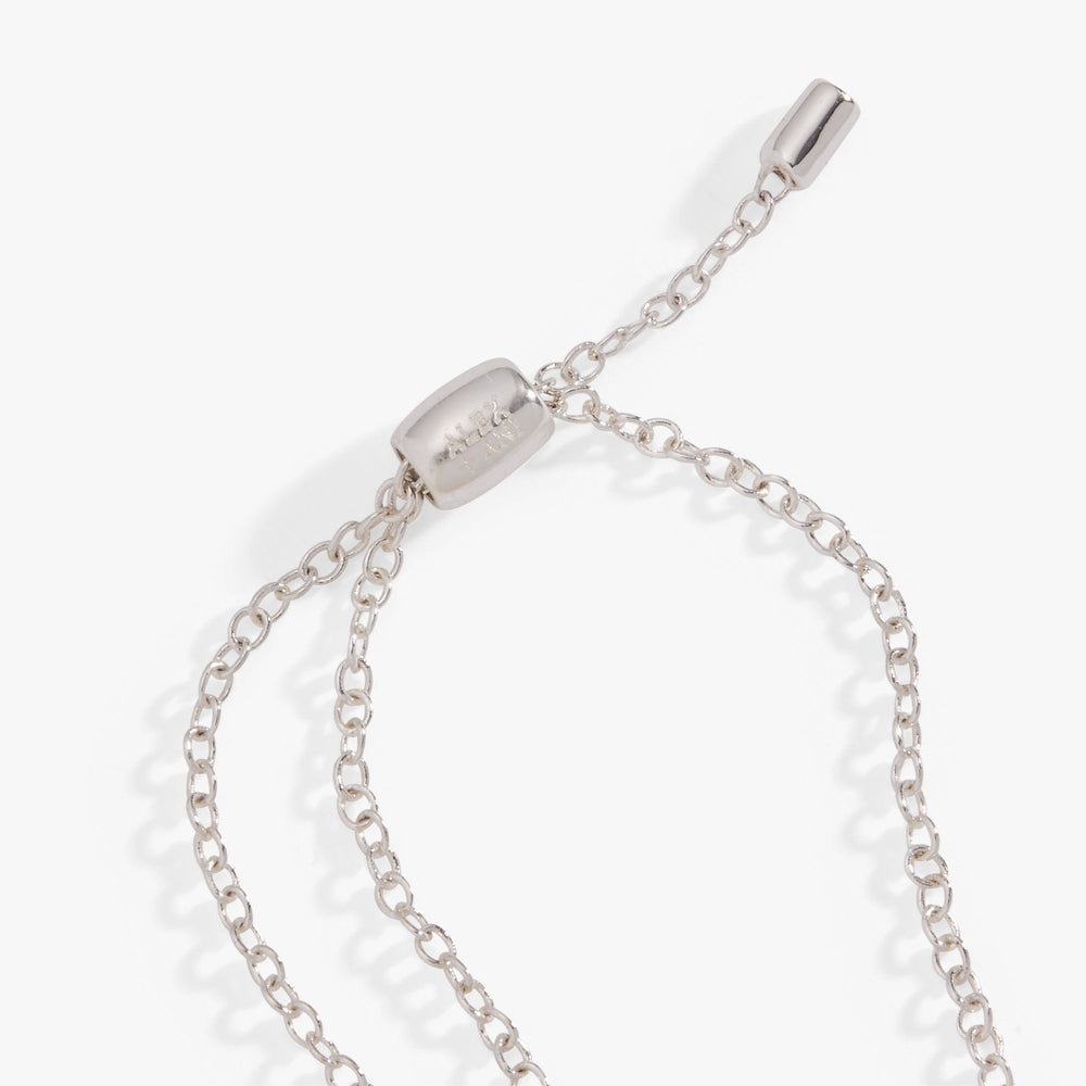 Smarties® Pull Chain Bracelet Silver | Alex and Ani