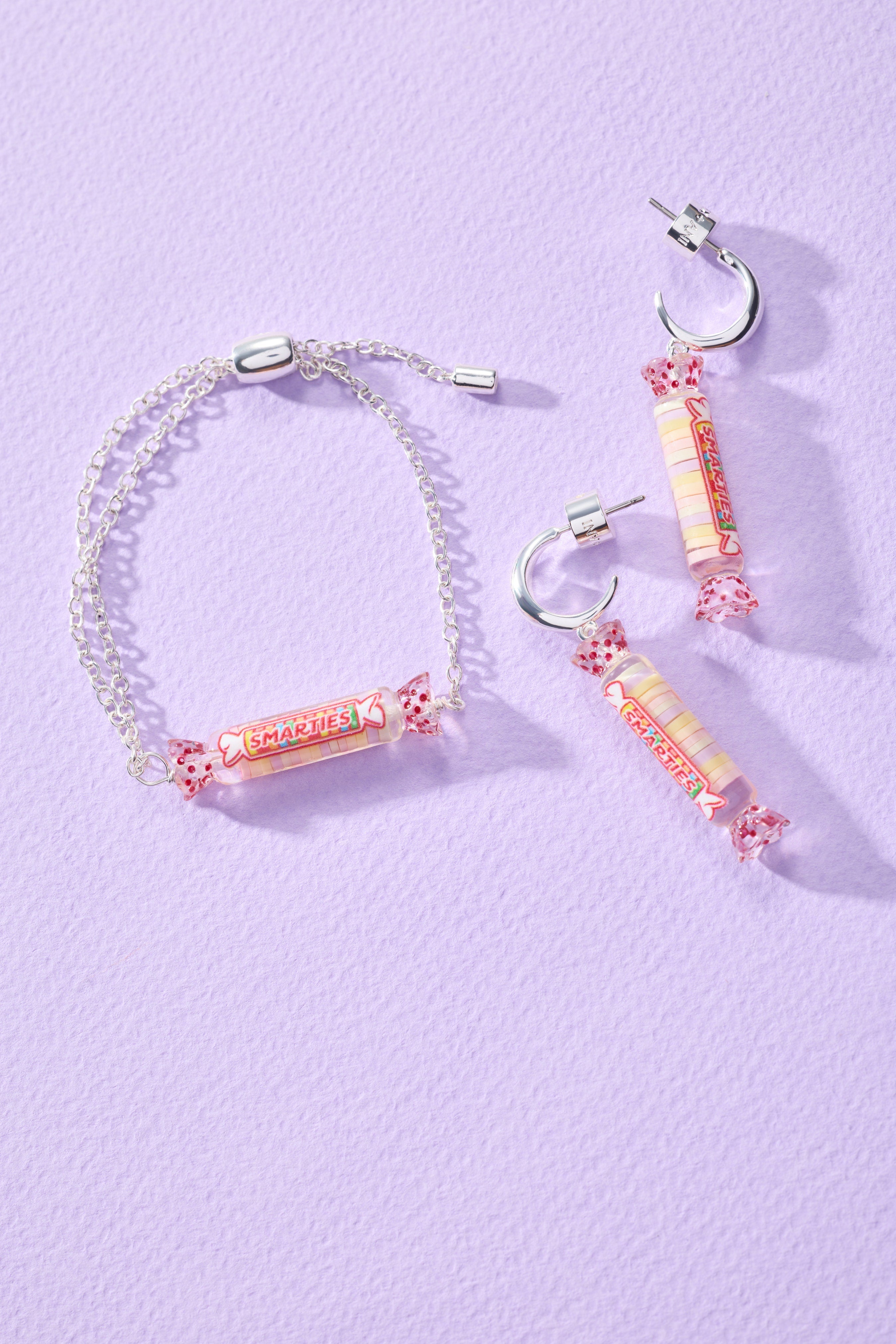 Smarties® Pull Chain Bracelet Silver | Alex and Ani