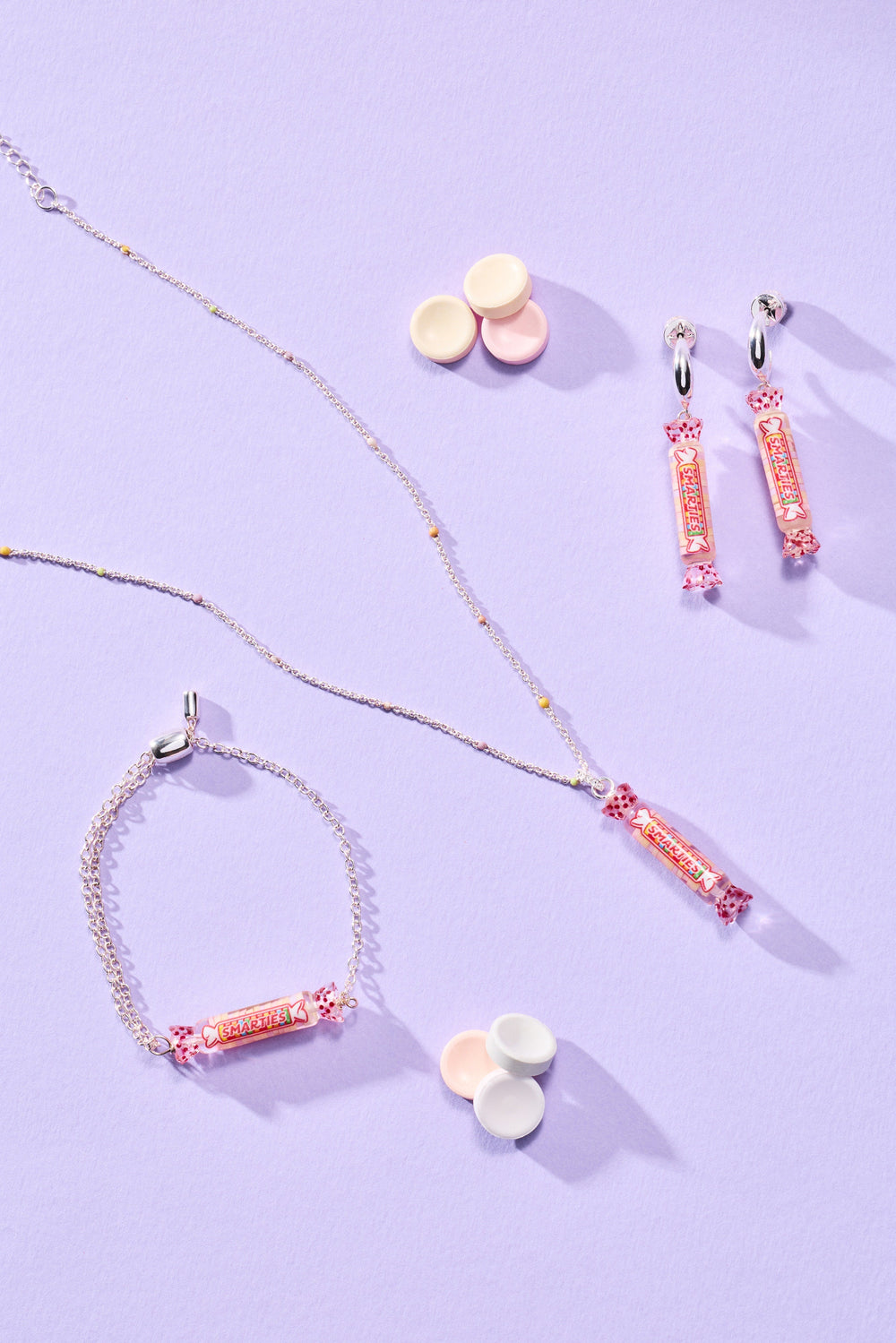 Smarties® Huggie Hoops Silver | Alex and Ani