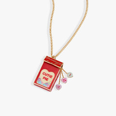 Sweethearts® Box Pendant Necklace Gold | Alex and Ani