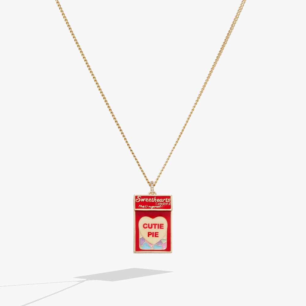 Sweethearts® Box Pendant Necklace Gold | Alex and Ani