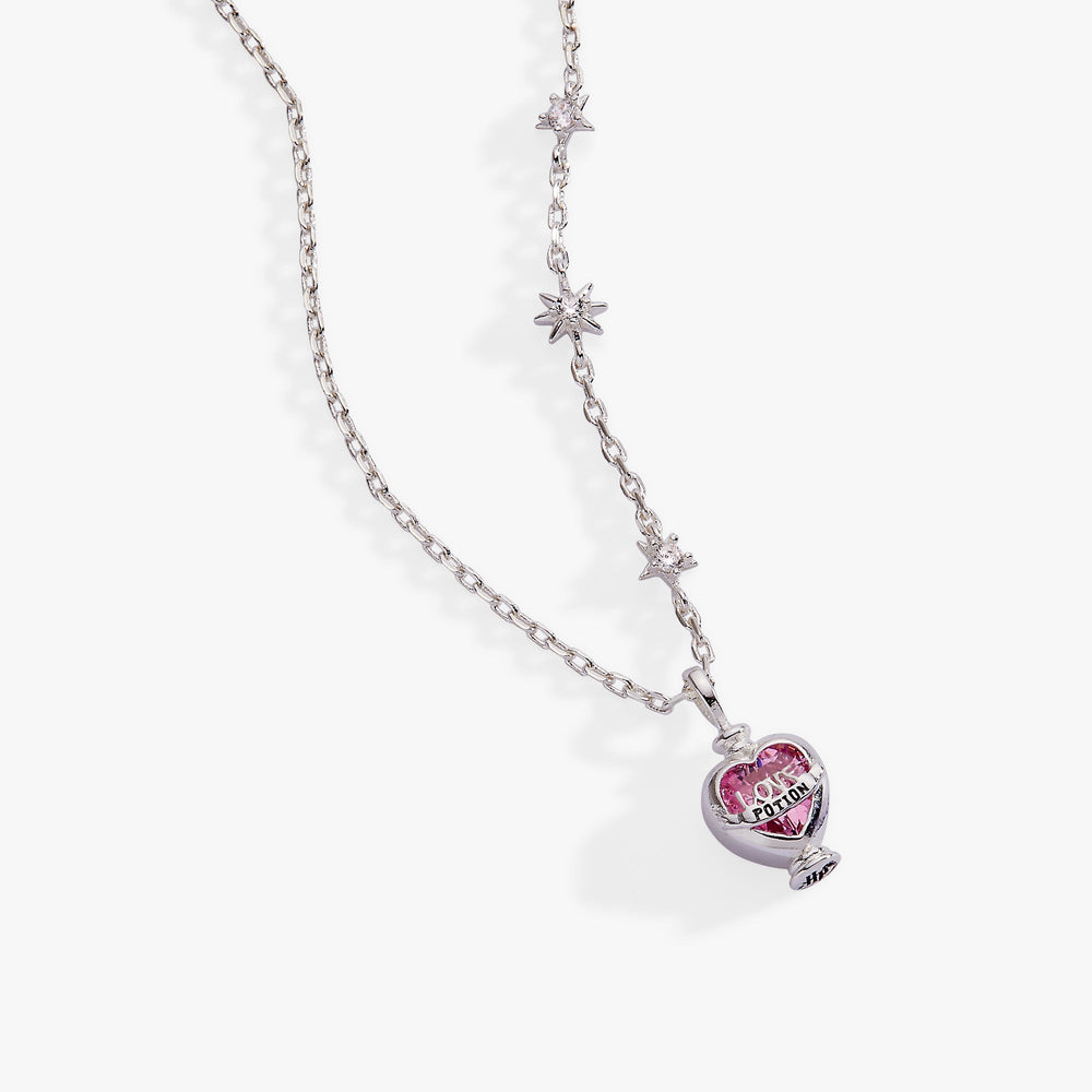 Harry Potter™ Love Potion Crystal Pendant Necklace Silver | Alex and Ani