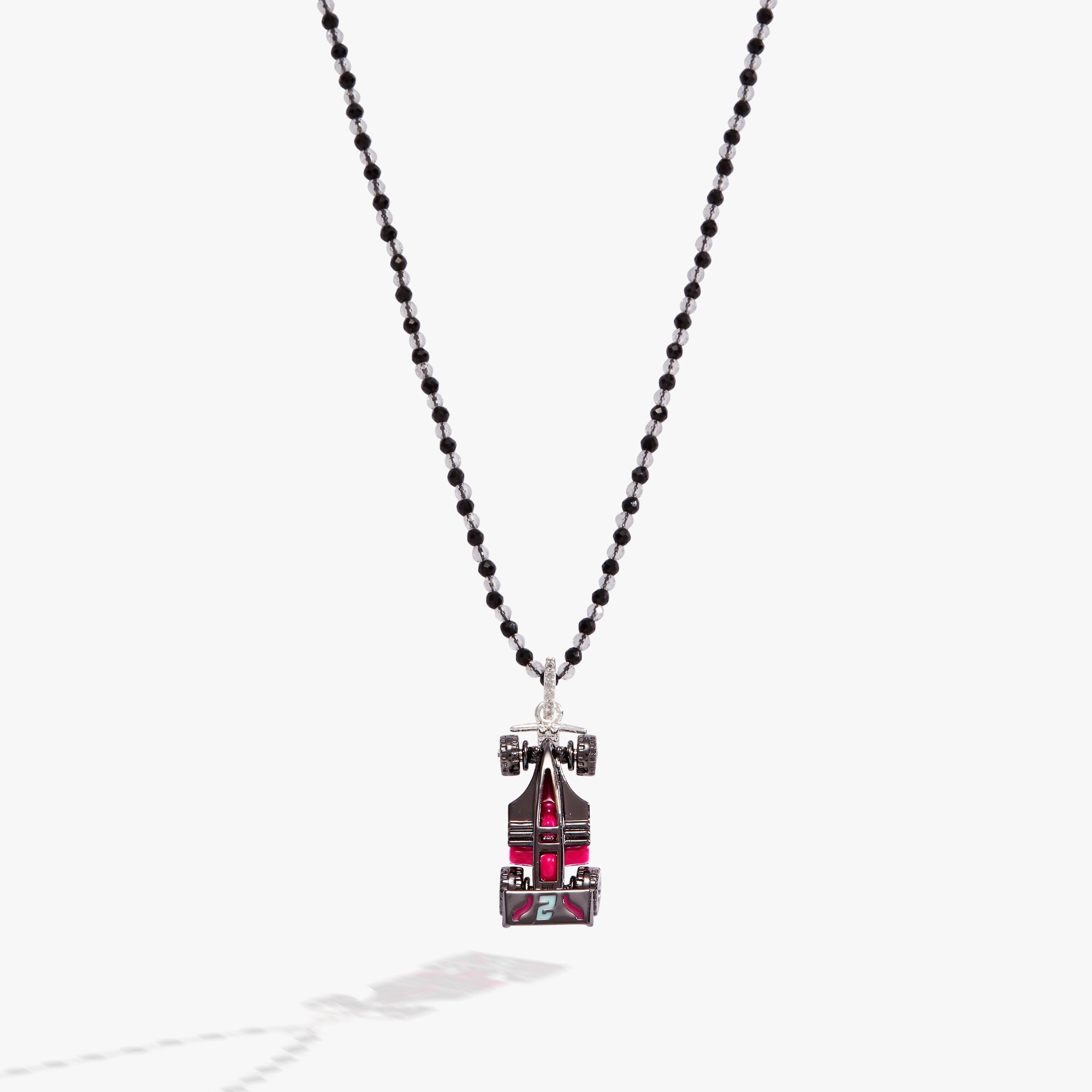 Hot Wheels™ Car Pendant Necklace Silver | Alex and Ani