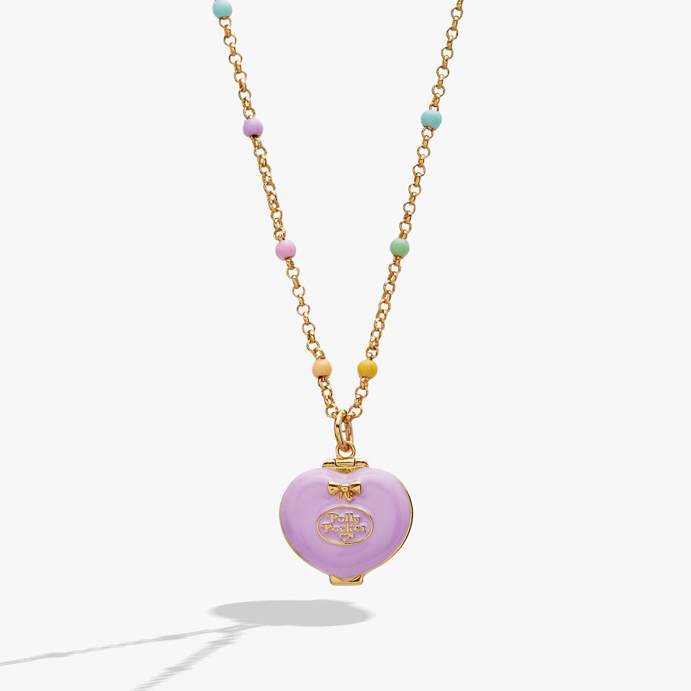 Polly Pocket™ House Locket Necklace Gold | Alex and Ani