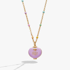 Polly Pocket™ House Locket Necklace Gold | Alex and Ani