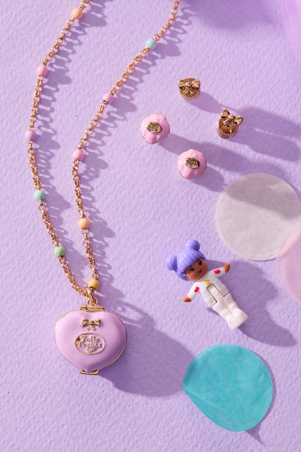 Polly Pocket™ House Locket Necklace Gold | Alex and Ani