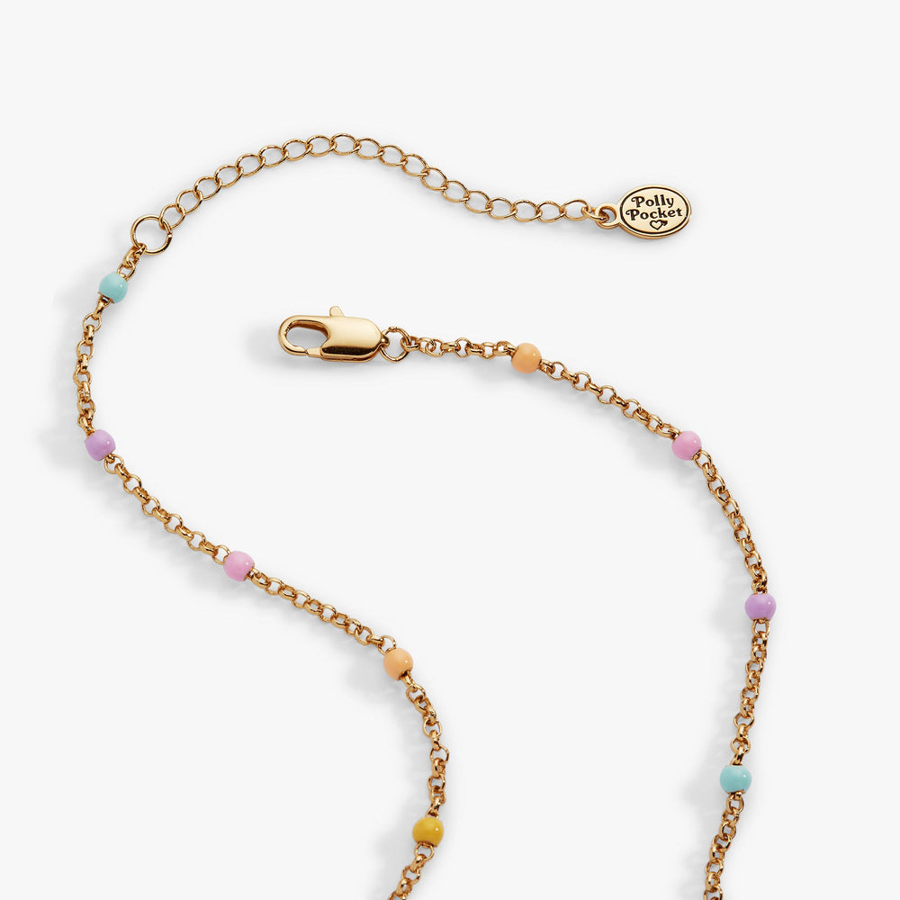 Polly Pocket™ House Locket Necklace Gold | Alex and Ani