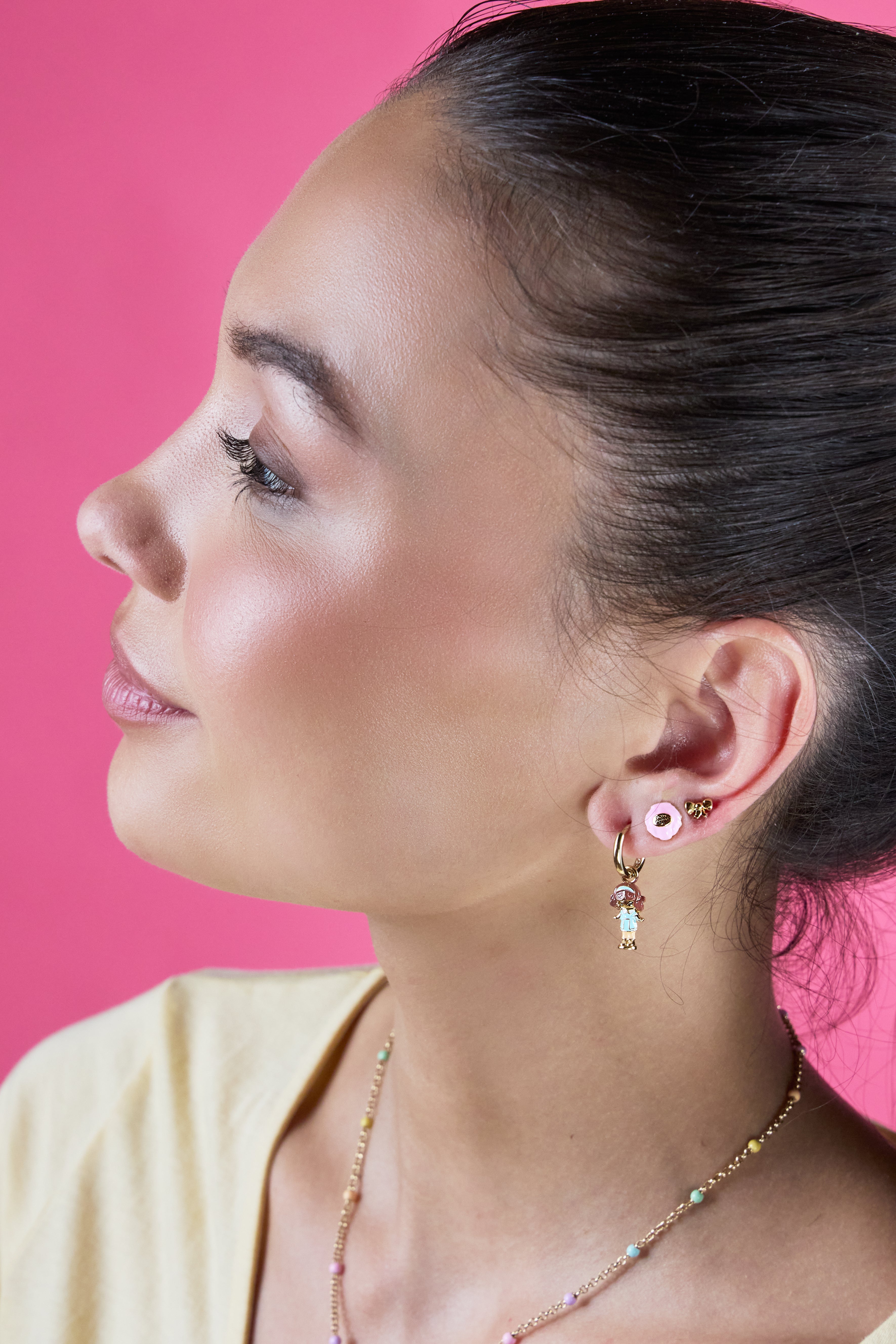 Polly Pocket™ Earring Set Gold | Alex and Ani