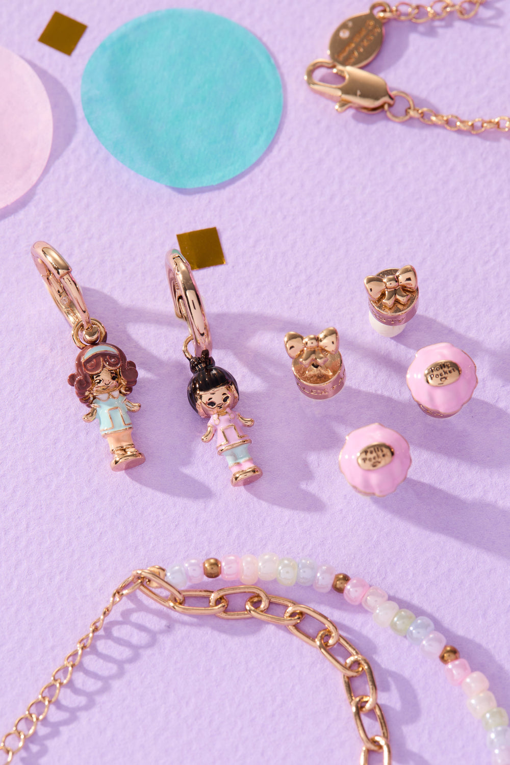 Polly Pocket™ Earring Set Gold | Alex and Ani