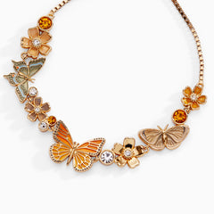 New York Botanical Garden® Butterfly Inline Bolo| Alex and Ani Gold | Alex and Ani