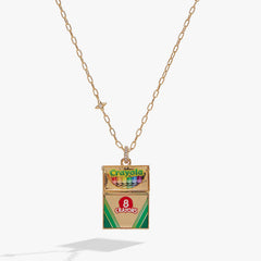 Crayola 'To Teach Is To Color A Life Forever' Crayon Box Locket Gold | Alex and Ani