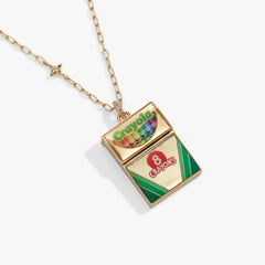 Crayola 'To Teach Is To Color A Life Forever' Crayon Box Locket Gold | Alex and Ani