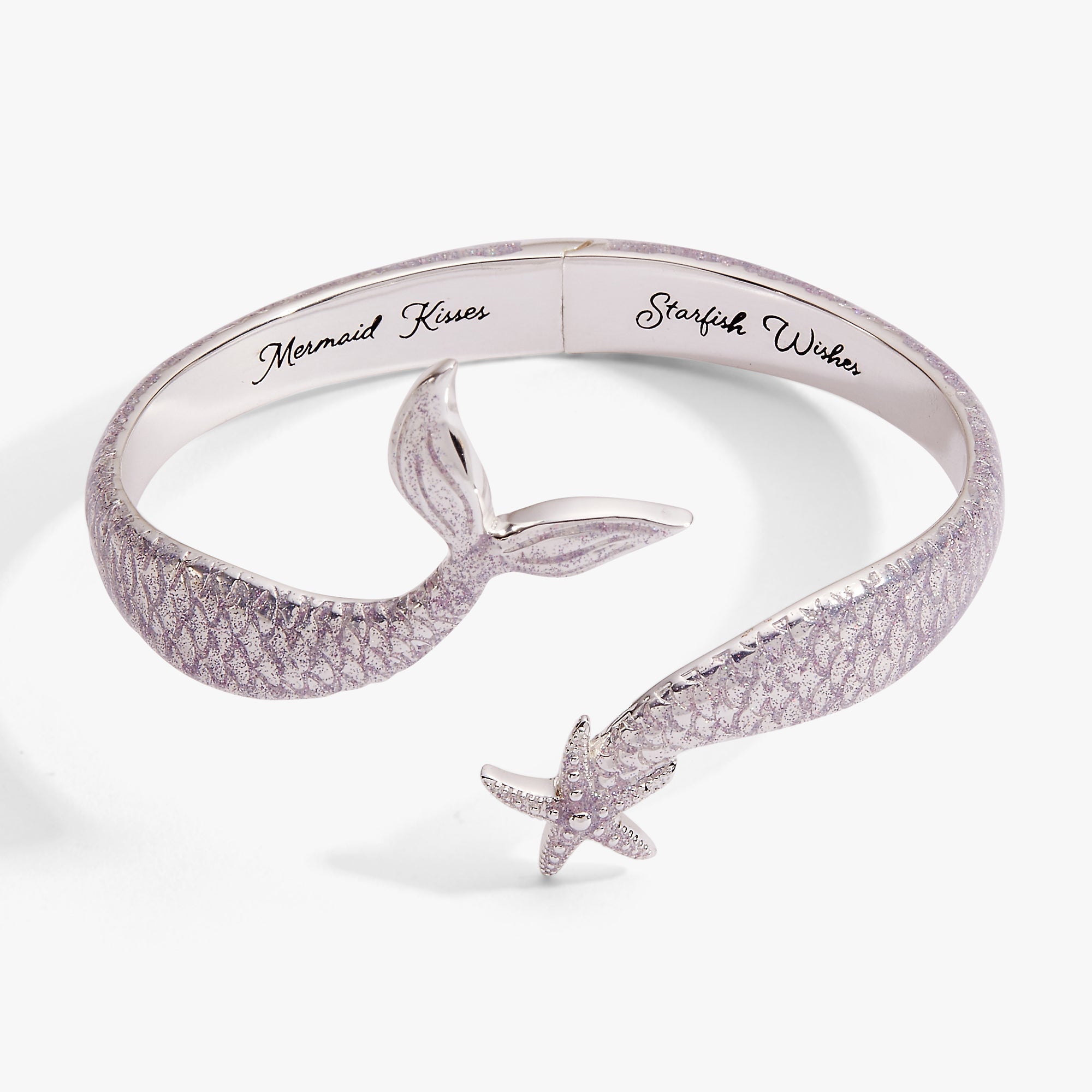 Salt + Sea 'Mermaid Kisses, Starfish Wishes' Cuff Silver | Alex and Ani