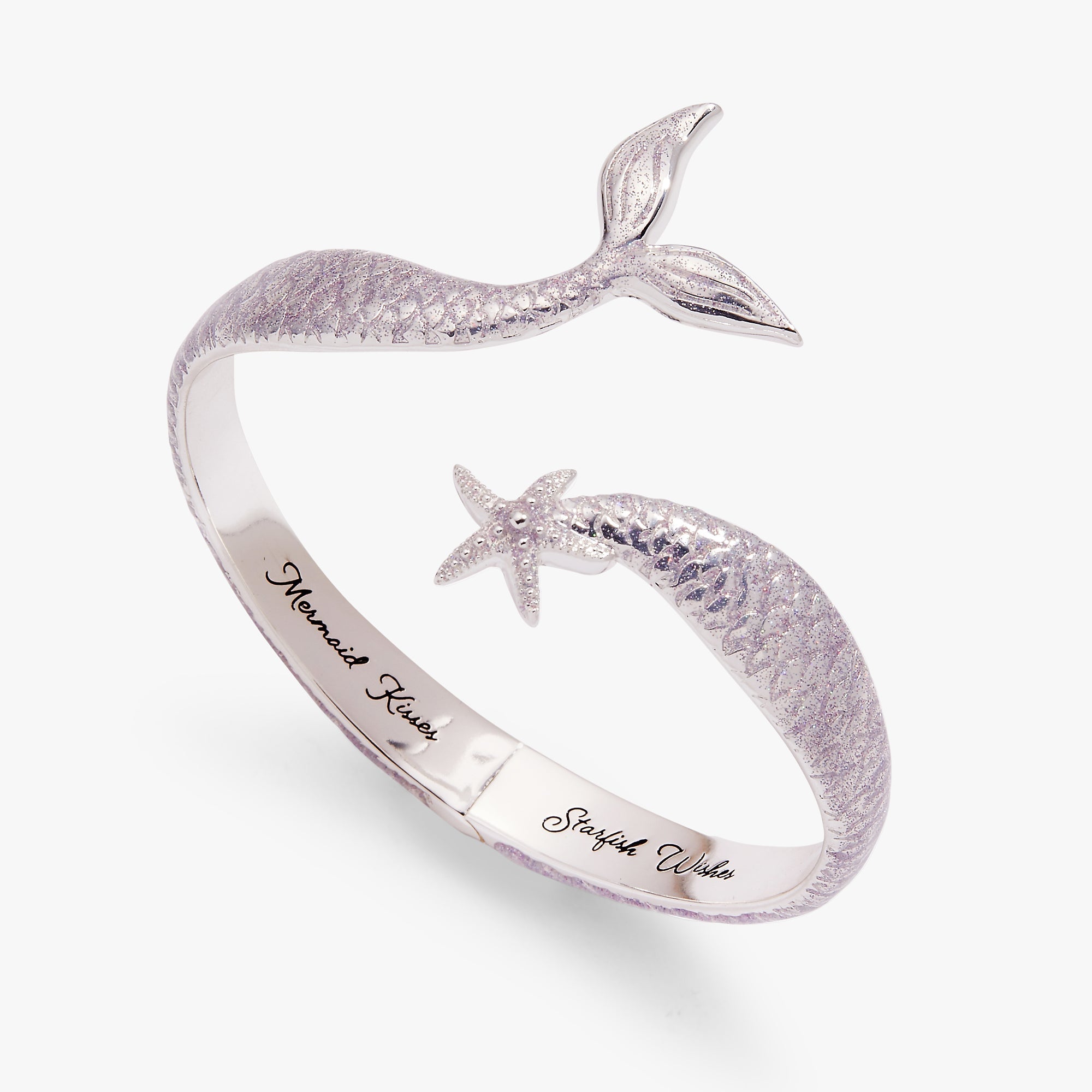 Salt + Sea 'Mermaid Kisses, Starfish Wishes' Cuff Silver | Alex and Ani