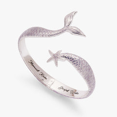 Salt + Sea 'Mermaid Kisses, Starfish Wishes' Cuff Silver | Alex and Ani