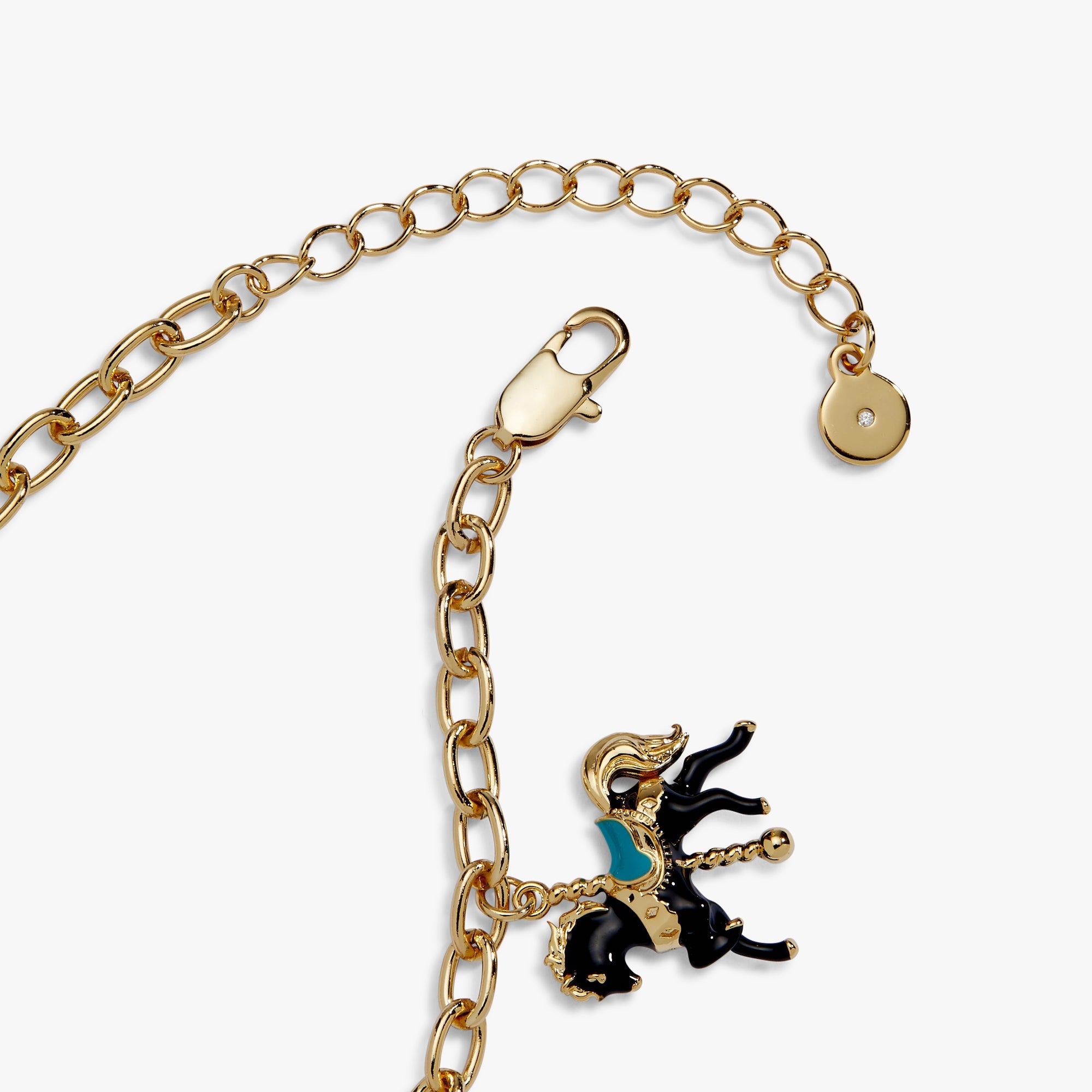 Carnival Carousel Animals Charm Bracelet Gold | Alex and Ani