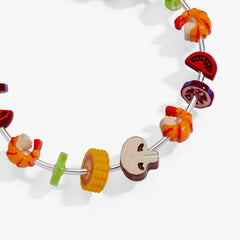 Hot Grill Summer Skewer Cuff Silver | Alex and Ani