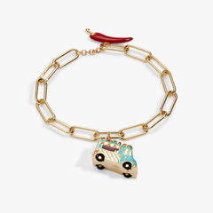 Taco Truck Toggle Bracelet Gold | Alex and Ani