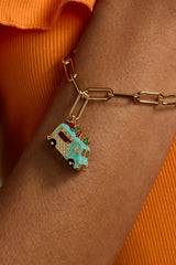 Taco Truck Toggle Bracelet Gold | Alex and Ani