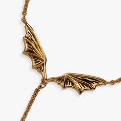 HOUSE OF THE DRAGON™ Dragon Wings Hand Chain Gold | Alex and Ani